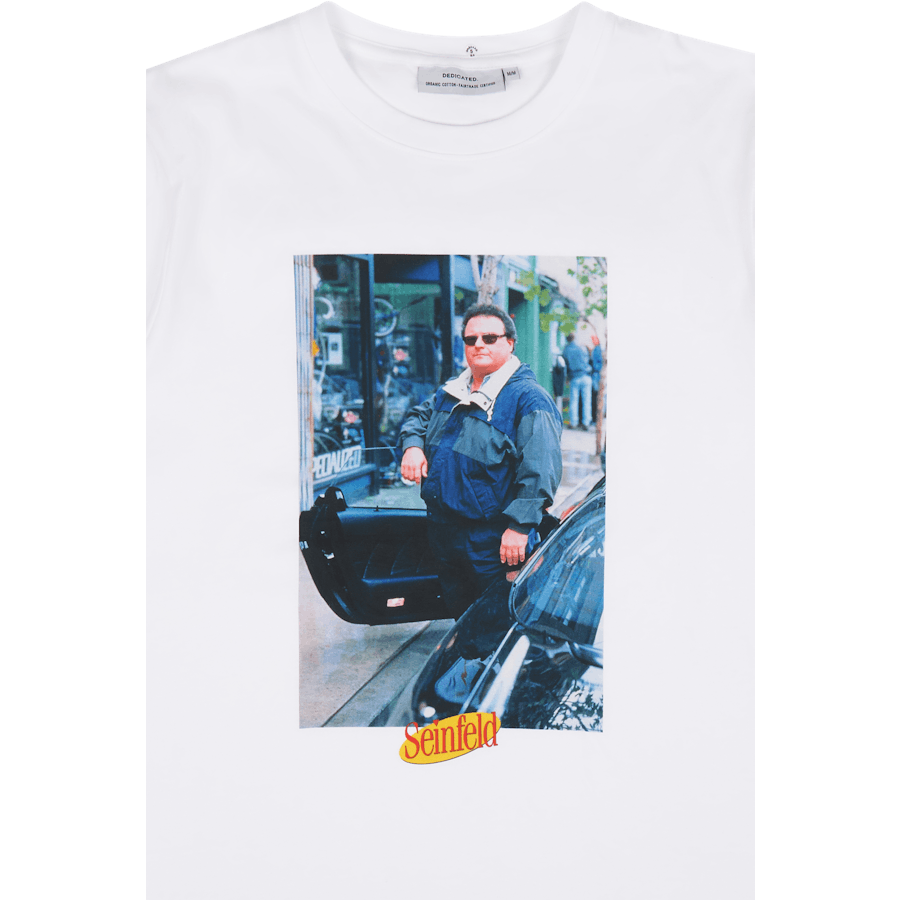 Dedicated X Seinfeld T-shirt S Weiß