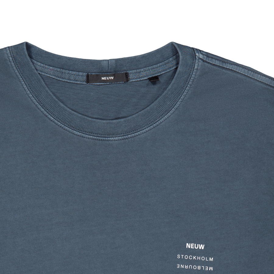 Organic Neuw Band Tee-shirt Dark Pine