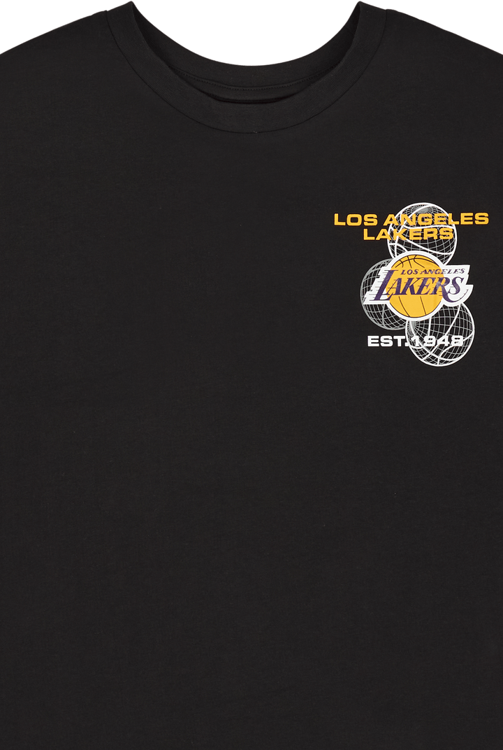 Nba Os Bball graafiline tee Losl Blkwhi