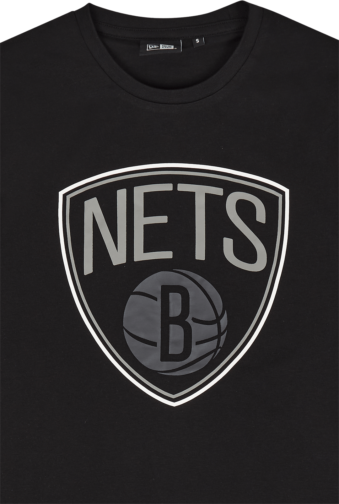 Nba Outline Logo Tee Bronet Blkwhi