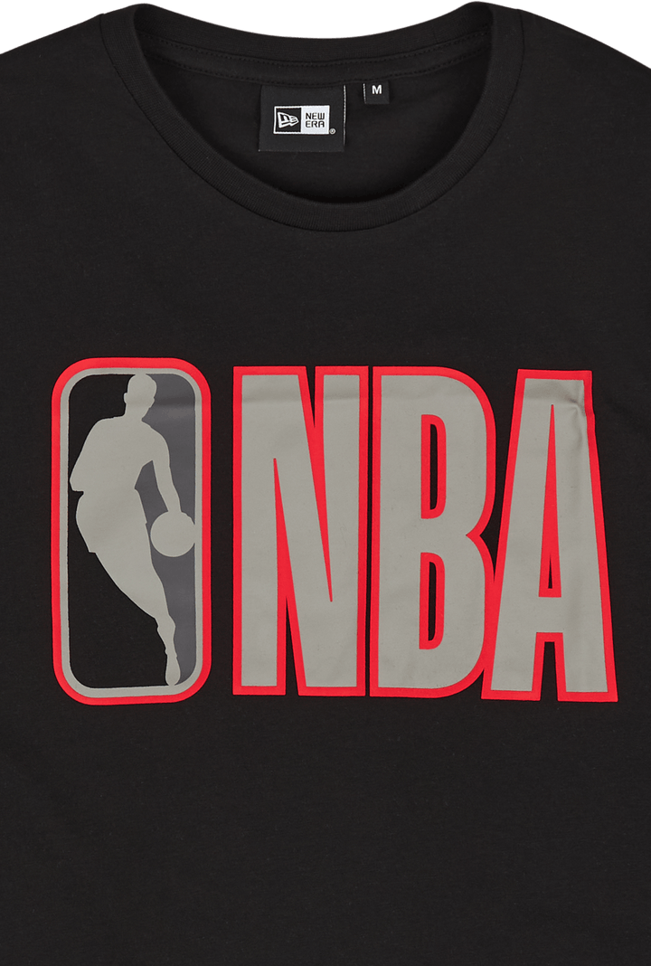 Nba Outline Logo Tee Nbalog Blkfdr