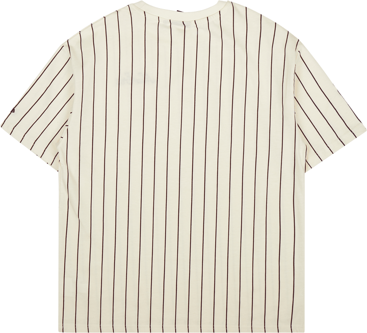 Maglietta gessata oversize Newer Ofwmrn