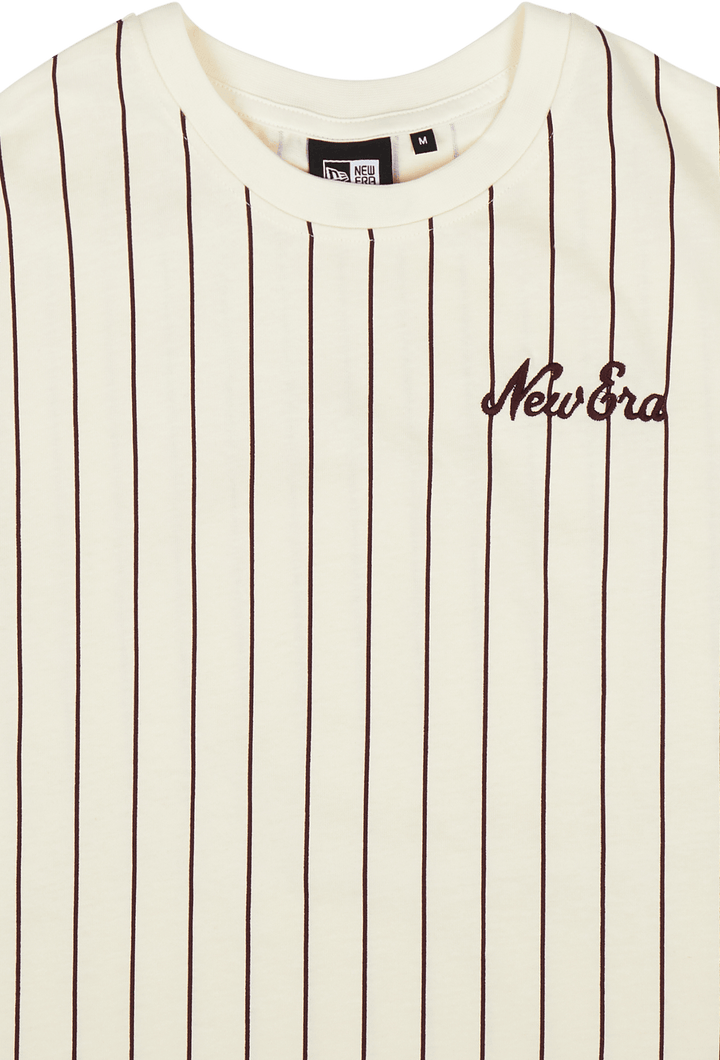 Maglietta gessata oversize Newer Ofwmrn