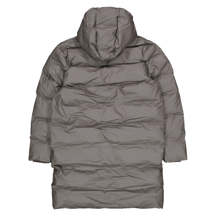 Rains Alta Long Puffer Jacket W3t4 97 Metallic