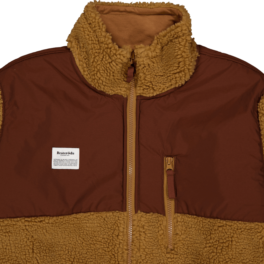 Panel Zip Fleece 4075 Camel