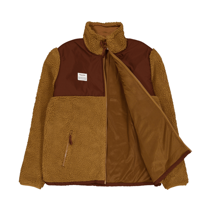 Panel Zip Fleece 4075 Camel