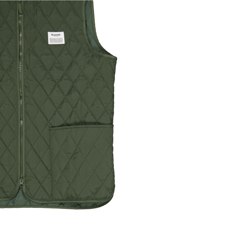 Quilted Zip Vest 90 Army