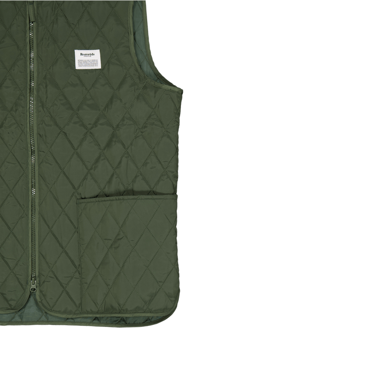 Quilted Zip Vest 90 Army