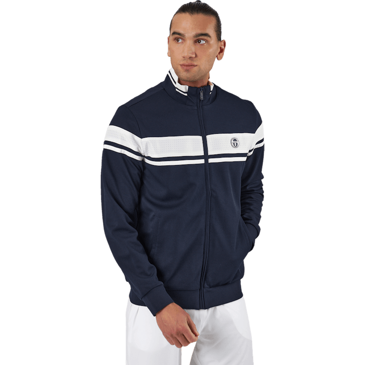 Track Jacket Young Line Night Sky/blanc De Blanc