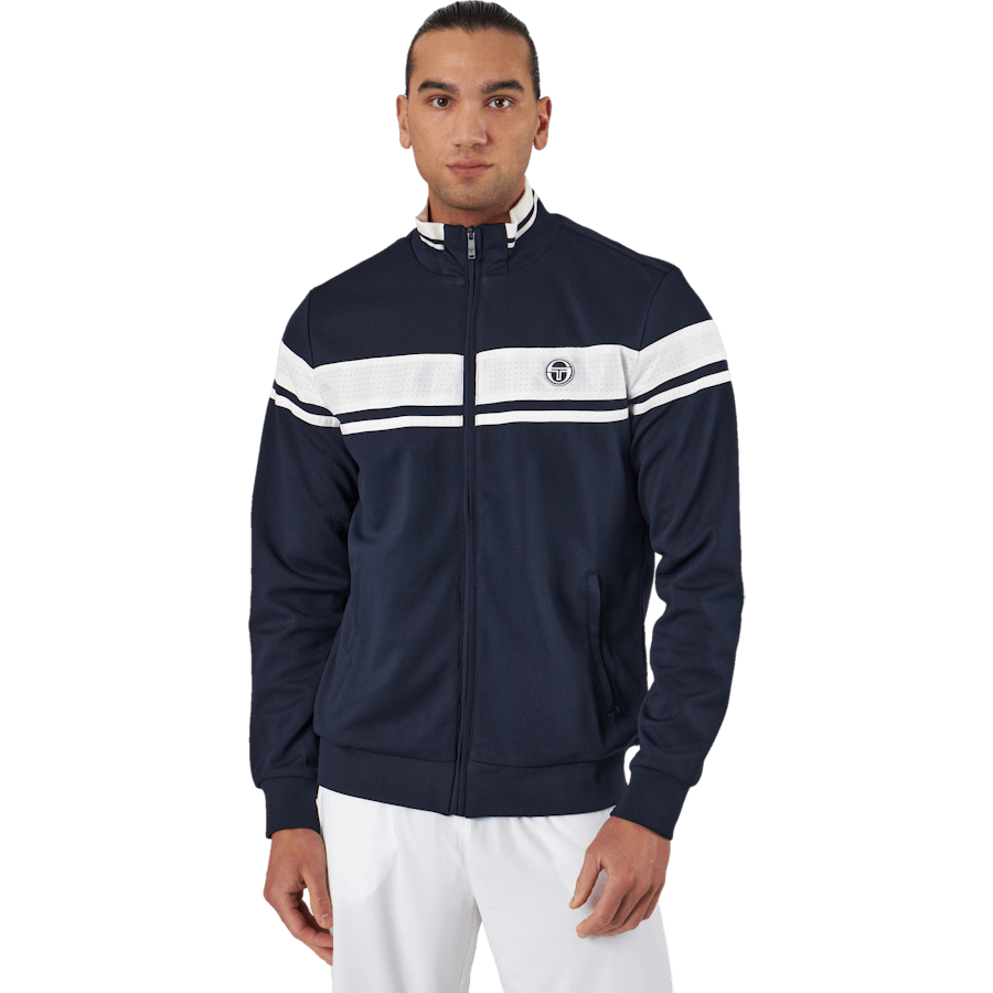 Track Jacket Young Line Night Sky/blanc De Blanc