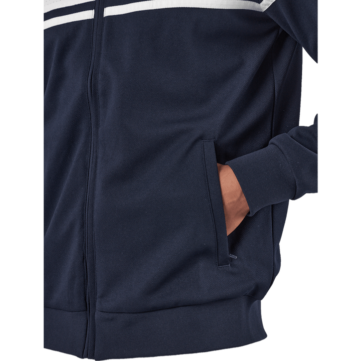 Track Jacket Young Line Night Sky/blanc De Blanc