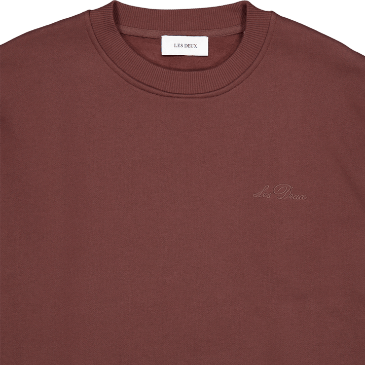 Les Deux Crew Sweatshirt Ebony