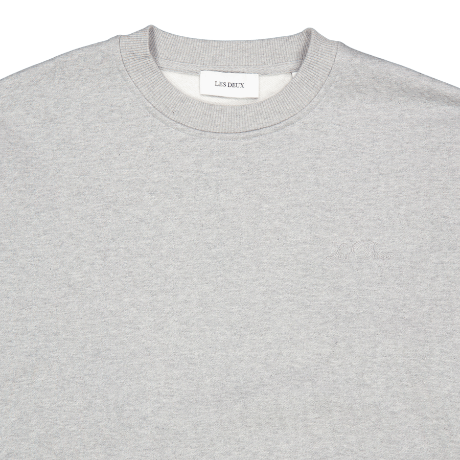 Les Deux Crew Sweatshirt  Mélange