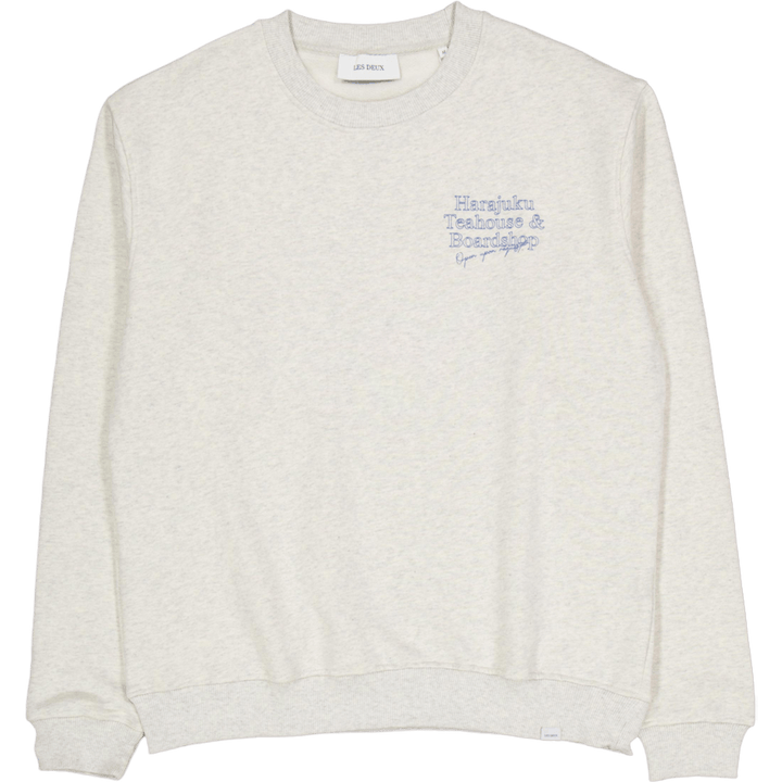 Les Deux Harajuku Sweatshirt  washed Denim