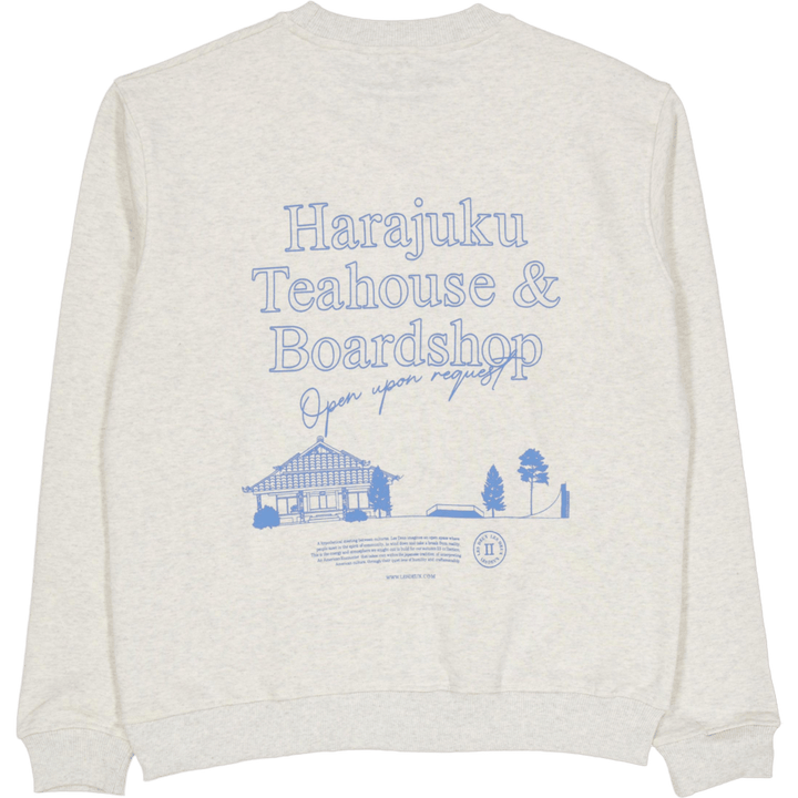Les Deux Harajuku Sweatshirt  washed Denim