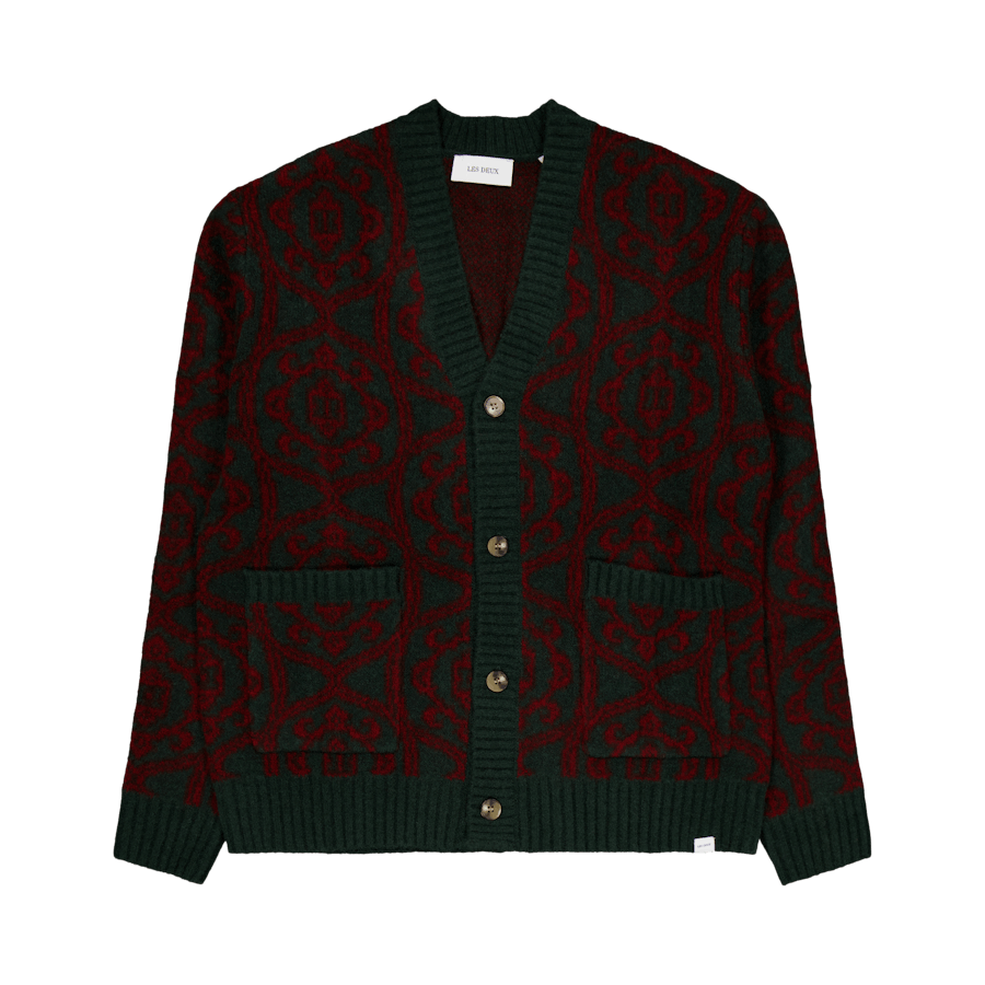 Les Deux Fillip Jacquard Cardigan