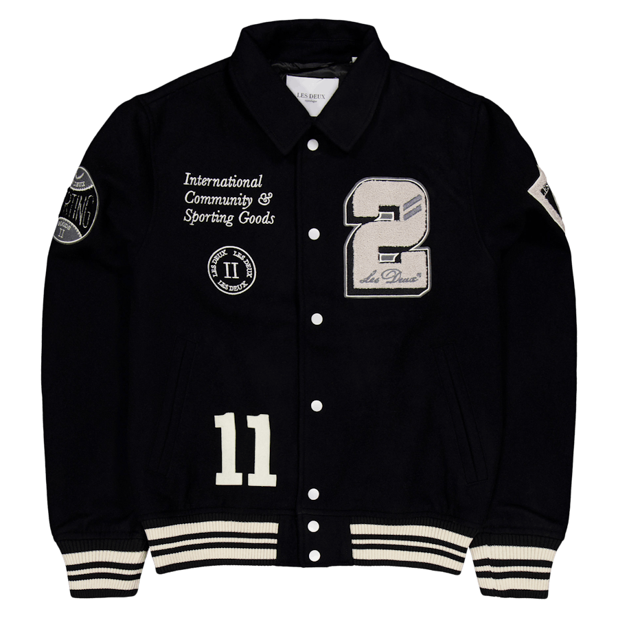 Les Deux Varsity Wool Jacket 3