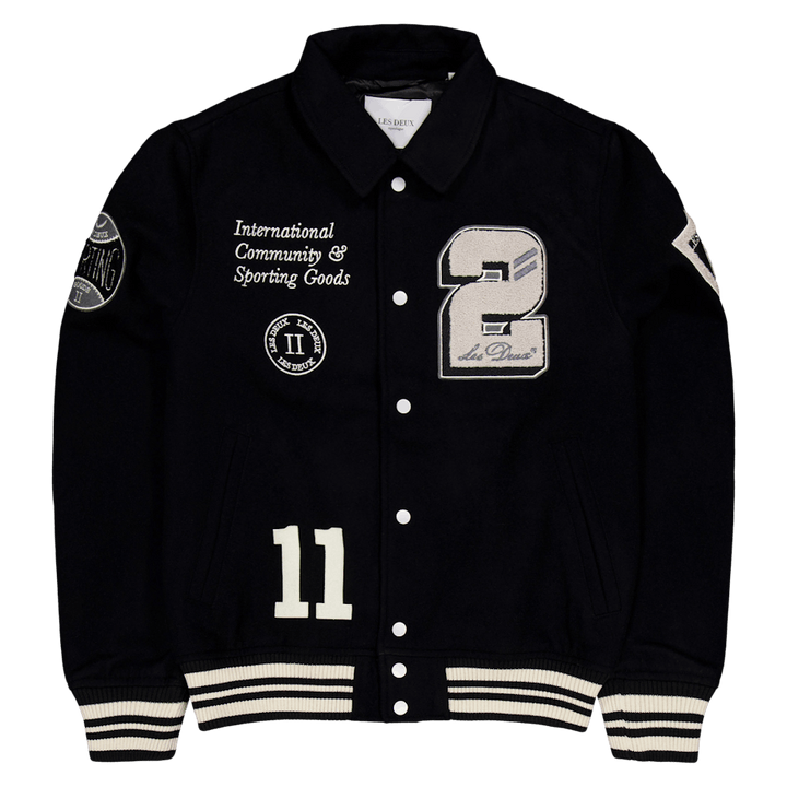 Les Deux Varsity Wool Jacket 3