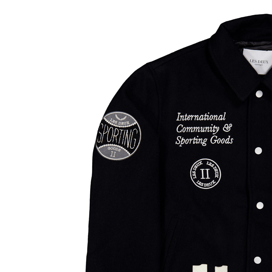 Les Deux Varsity Wool Jacket 3