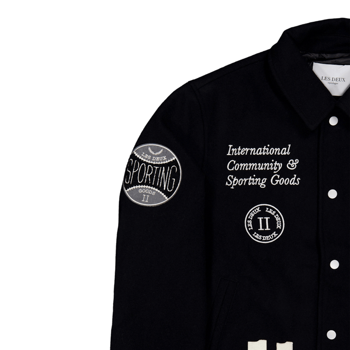 Les Deux Varsity Wool Jacket 3