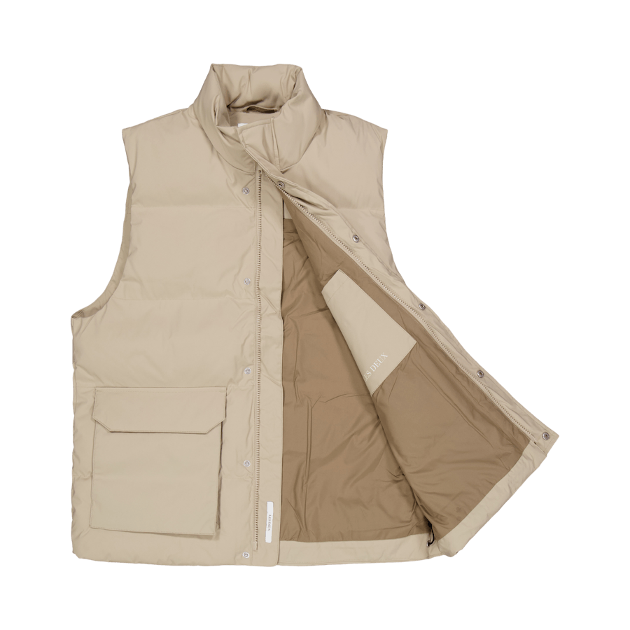 Les Deux Maddox Pufja veste tumša