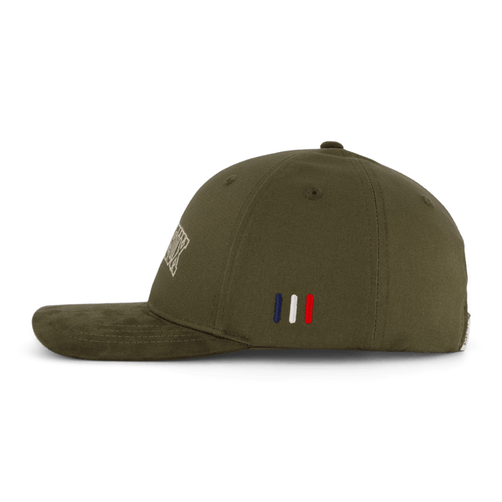 Les Deux Blake Suede Baseball Cap  Night