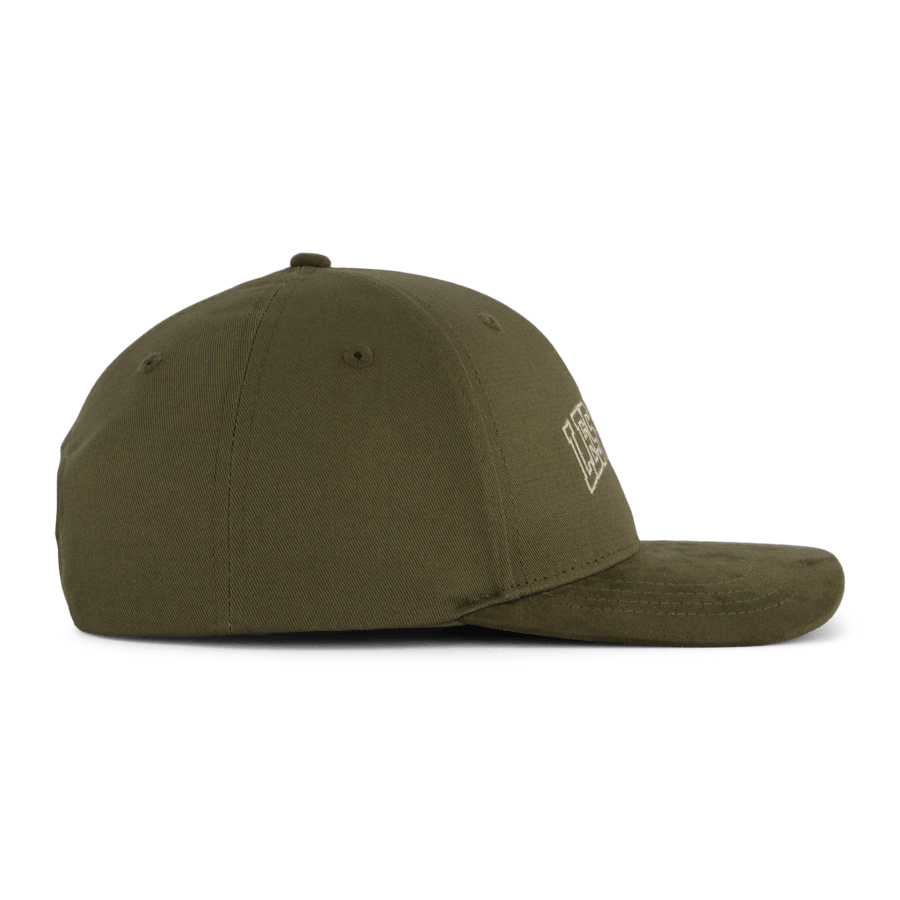 Les Deux Blake Suede Baseball Cap  Night