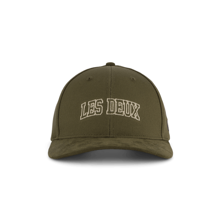 Les Deux Blake Suede Baseball Cap  Night