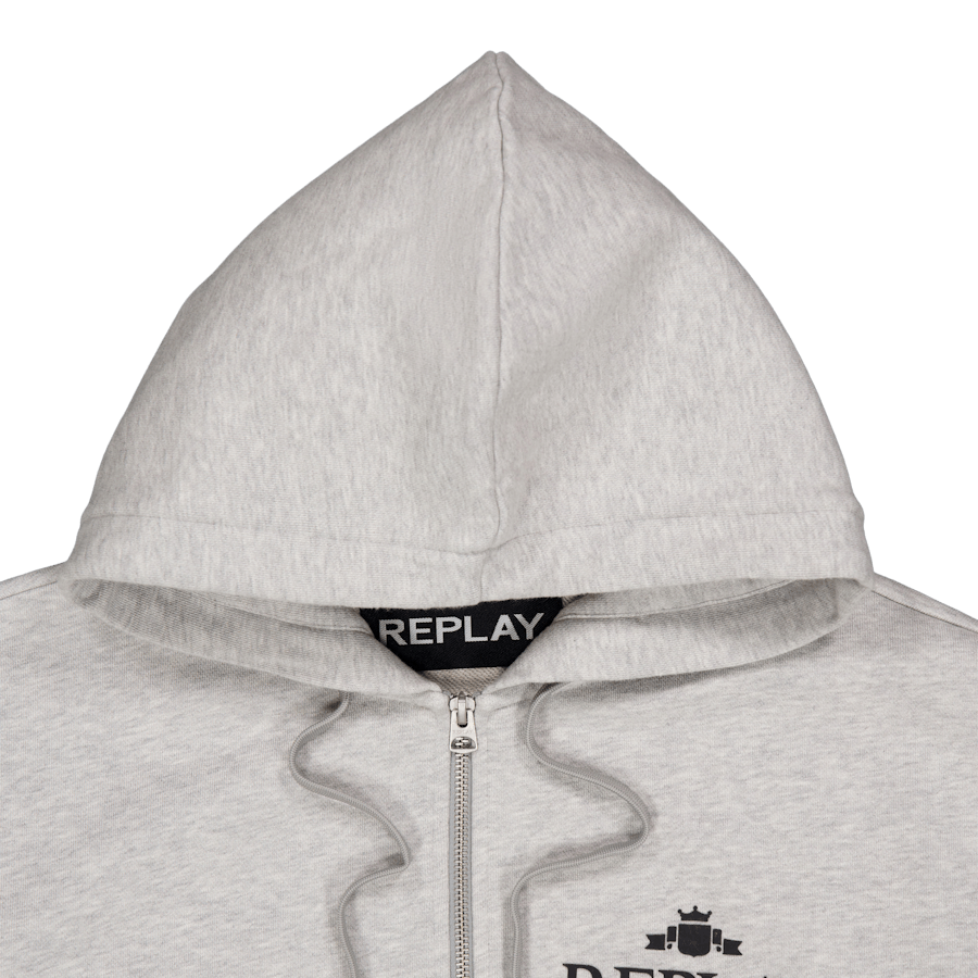 Felpa con cappuccio Replay Zip M08