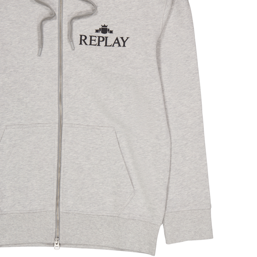 Felpa con cappuccio Replay Zip M08