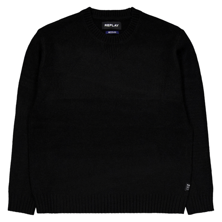 Replay Knitted Crew Neck 098