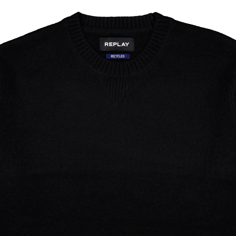 Replay Knitted Crew Neck 098