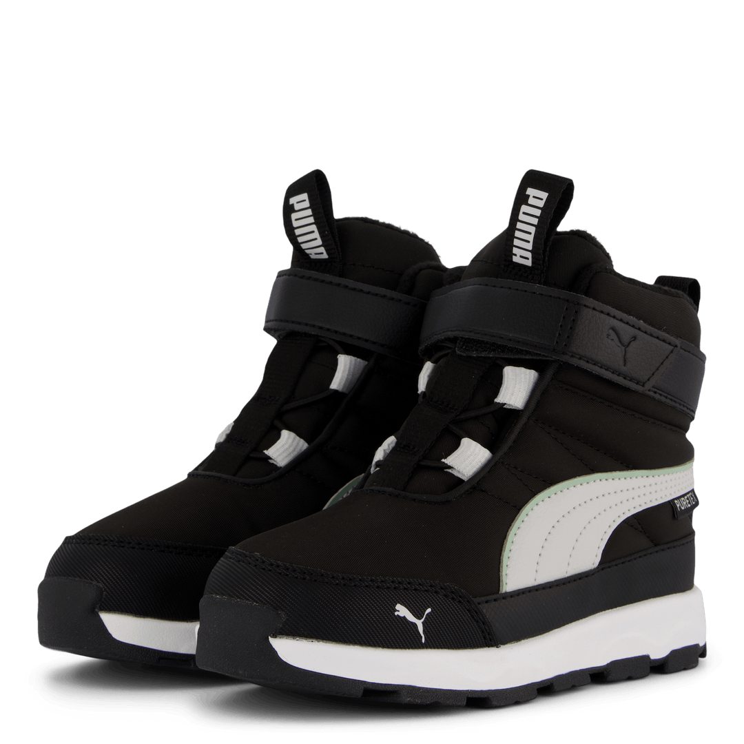 Puma Evolve Boot Puretex Ac+in Puma Schwarz-Asche Grau-Puma Weiß