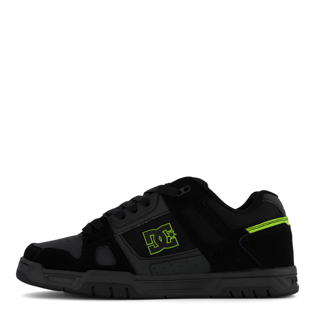 Stag Black/lime Green