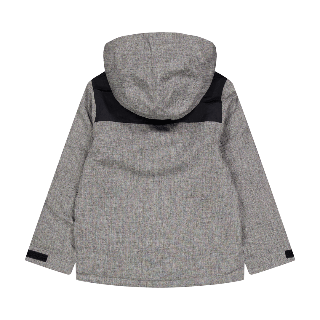 Boys Dugout Jacket Black/grey Grey, Black