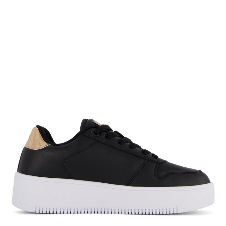 Low Cut Shoe Rebound Plat Meta Black Beauty A