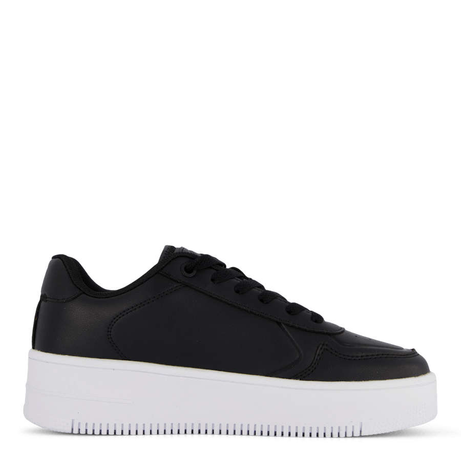 Low Cut Shoe Rebound Platform  Black Beauty