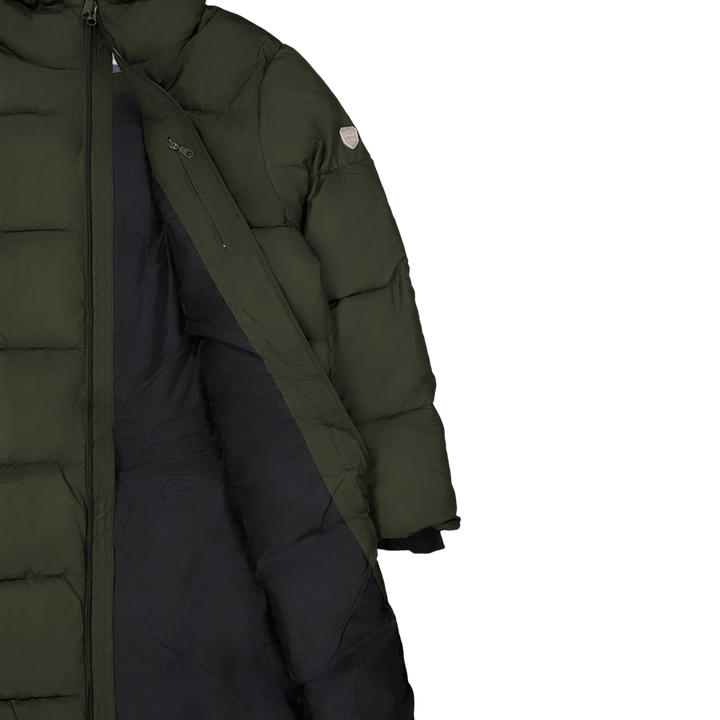 Manteau Deyna Olive Foncé