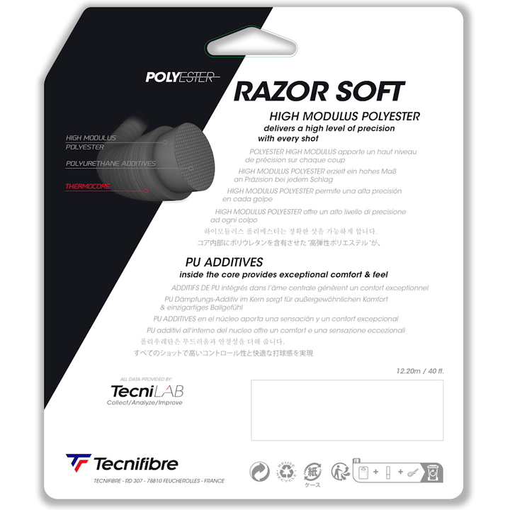 Razor Soft Set Carbono