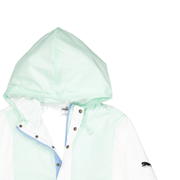 Giacca a vento Stewie X Water Anorak Bianco-giorno Sogno-menta Burst