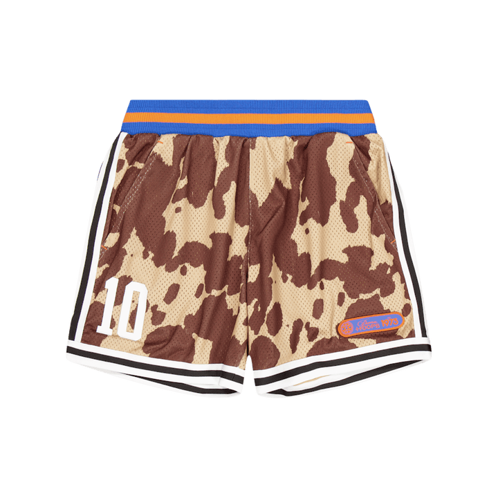 Clydes Closet Aop Short 1 Sand Sand Dune-chestnut Brown-aop