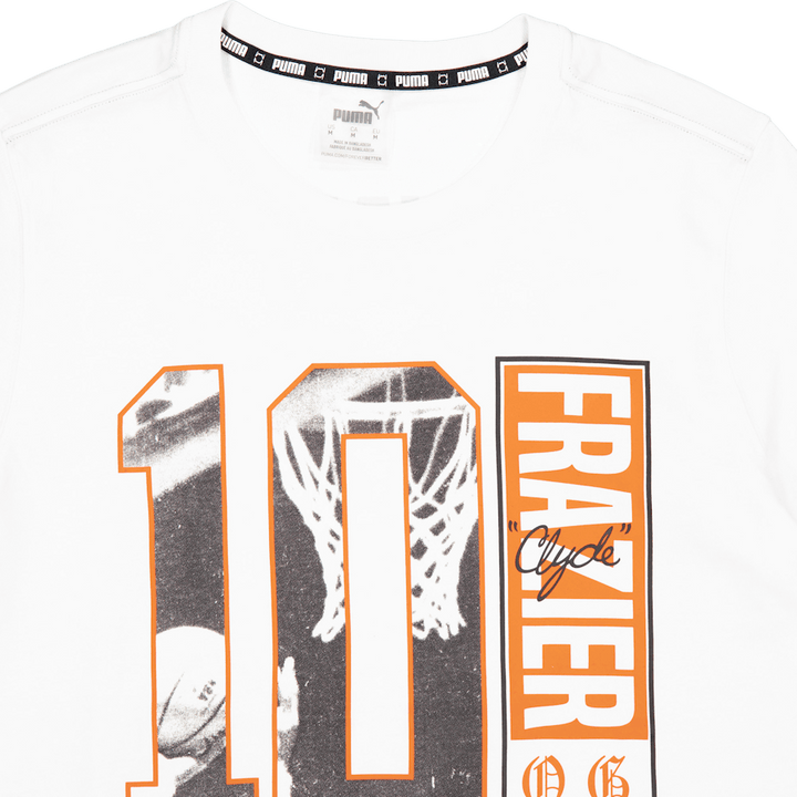 Clydes Closet Ss Tee White