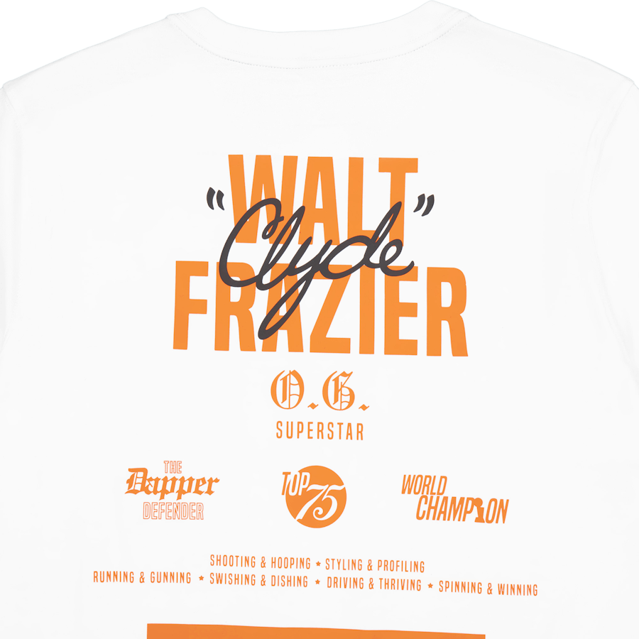 Clydes Closet Ss Tee White