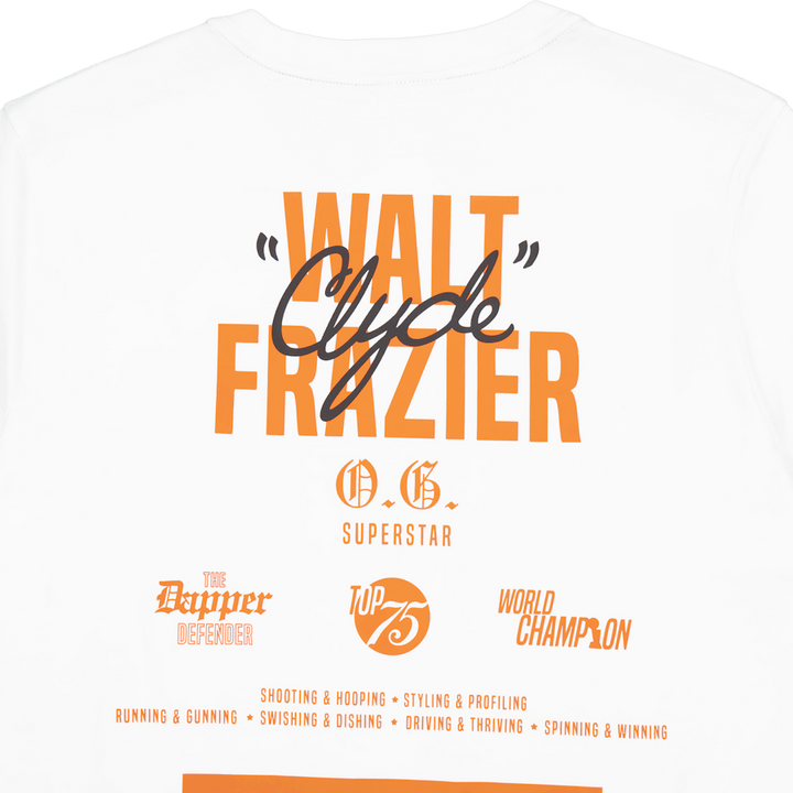 Clydes Closet Ss Tee White