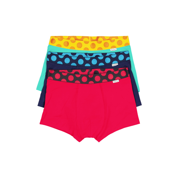 3-pack Pop Trunk Modrá, oranžová, zelená, červená