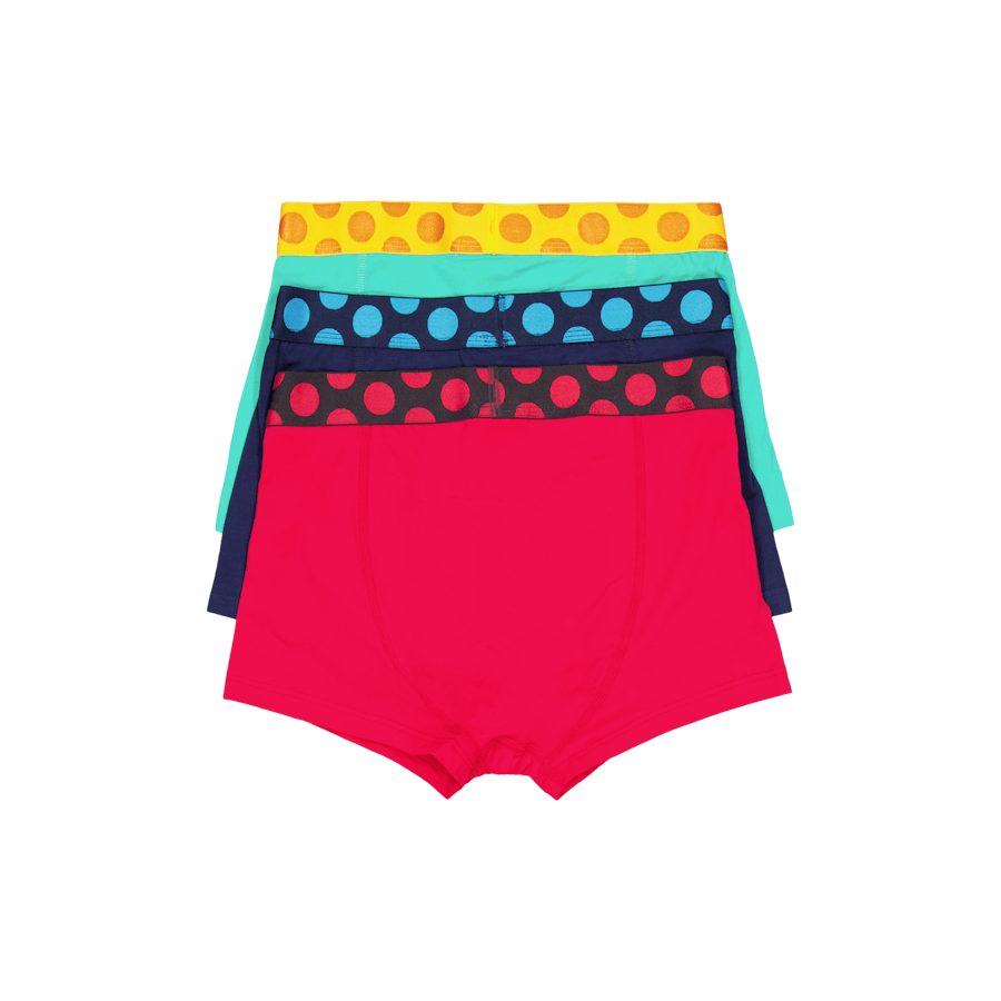 3-pack Pop Trunk Modrá, oranžová, zelená, červená