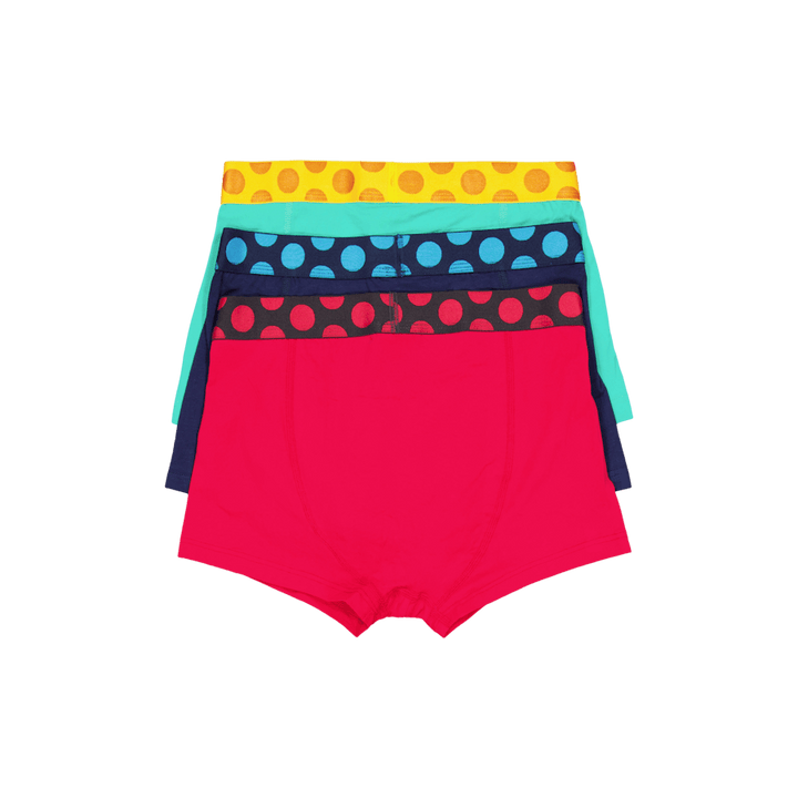 3-pack Pop Trunk Modrá, oranžová, zelená, červená