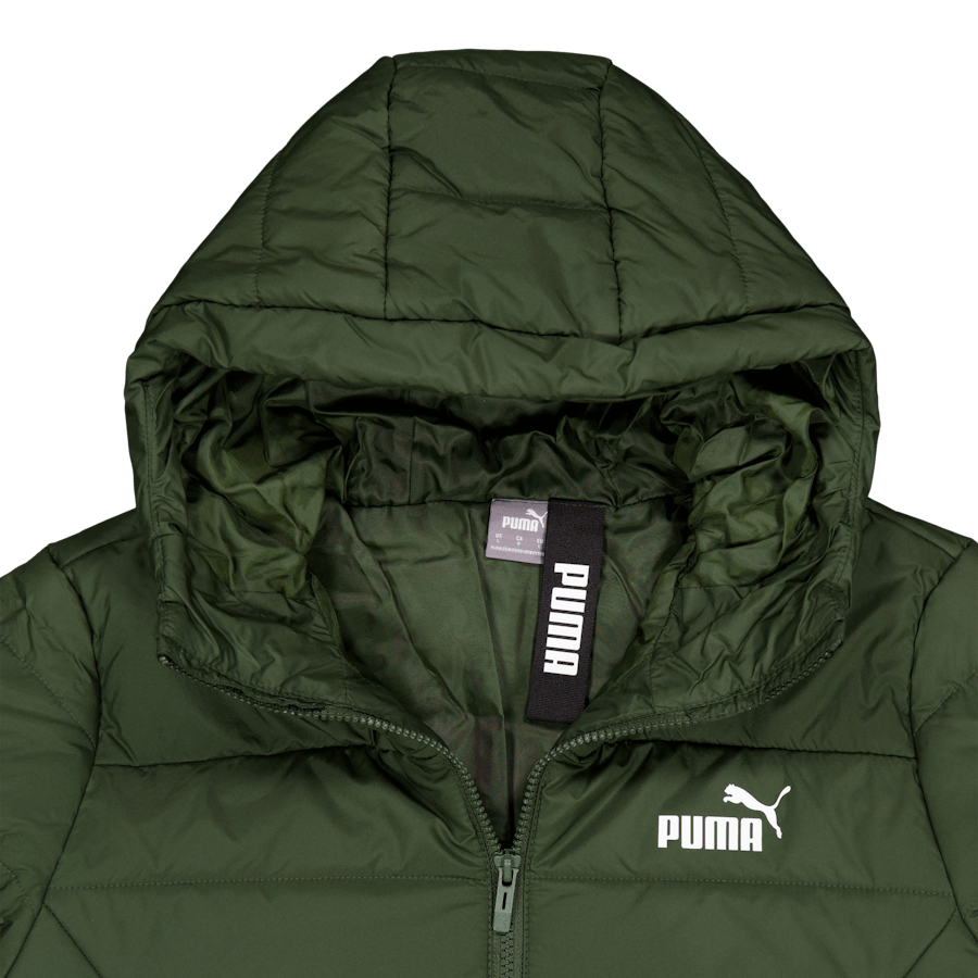 Ess Hooded Padded Jacket Myrtle