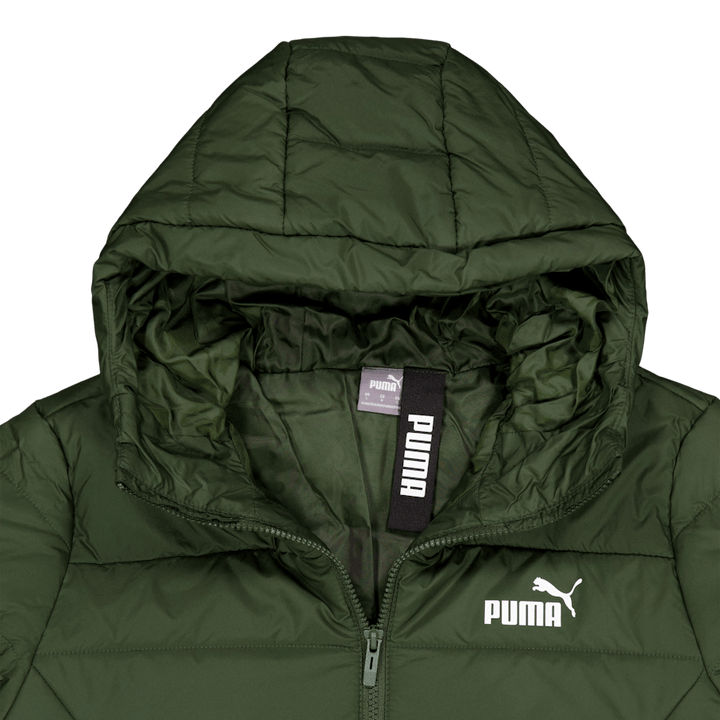 Ess Hooded Padded Jacket Myrtle