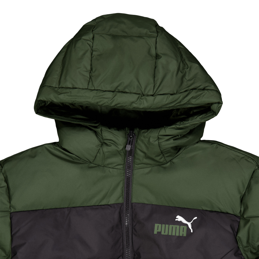 Colourblock Polyball Hooded Ja Puma Black-myrtle